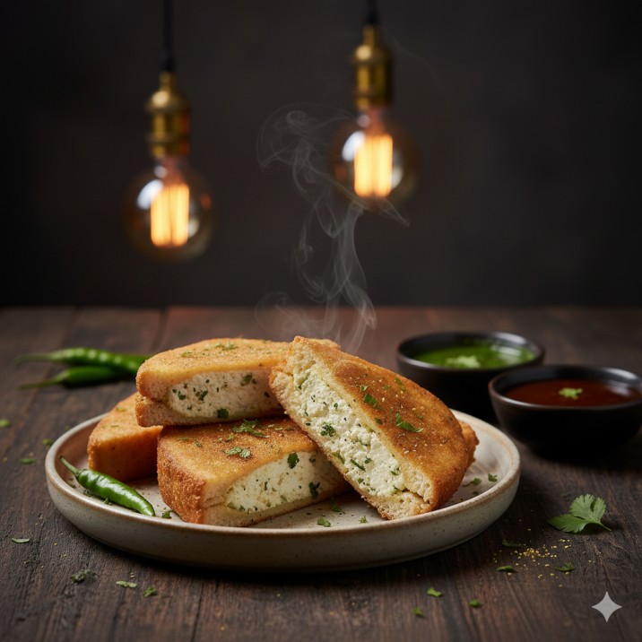Paneer Bread Pakora